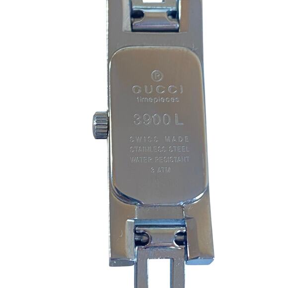 Gucci Stainless Steel Women’s Bangle Watch – Pink Dial - Picture 5 of 9